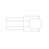 23-13148-609 CONNECTOR-ELECTRICAL,6CAV,DTM