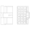 23-13149-010 PLUG-21CAV,MCP2.8,AI,BR