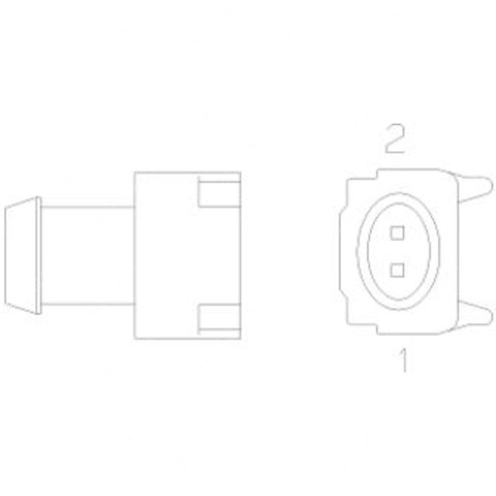 23-13149-209 CONNECTOR-PLUG,ELECTRICAL-2CAV,JPTS,BSH,