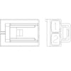 23-13149-216 PLUG-2CAV,MCP6.3,AI ,GY