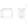 23-13149-303 PLUG-3CAV,MCP1.5KS,AI ,BK,A