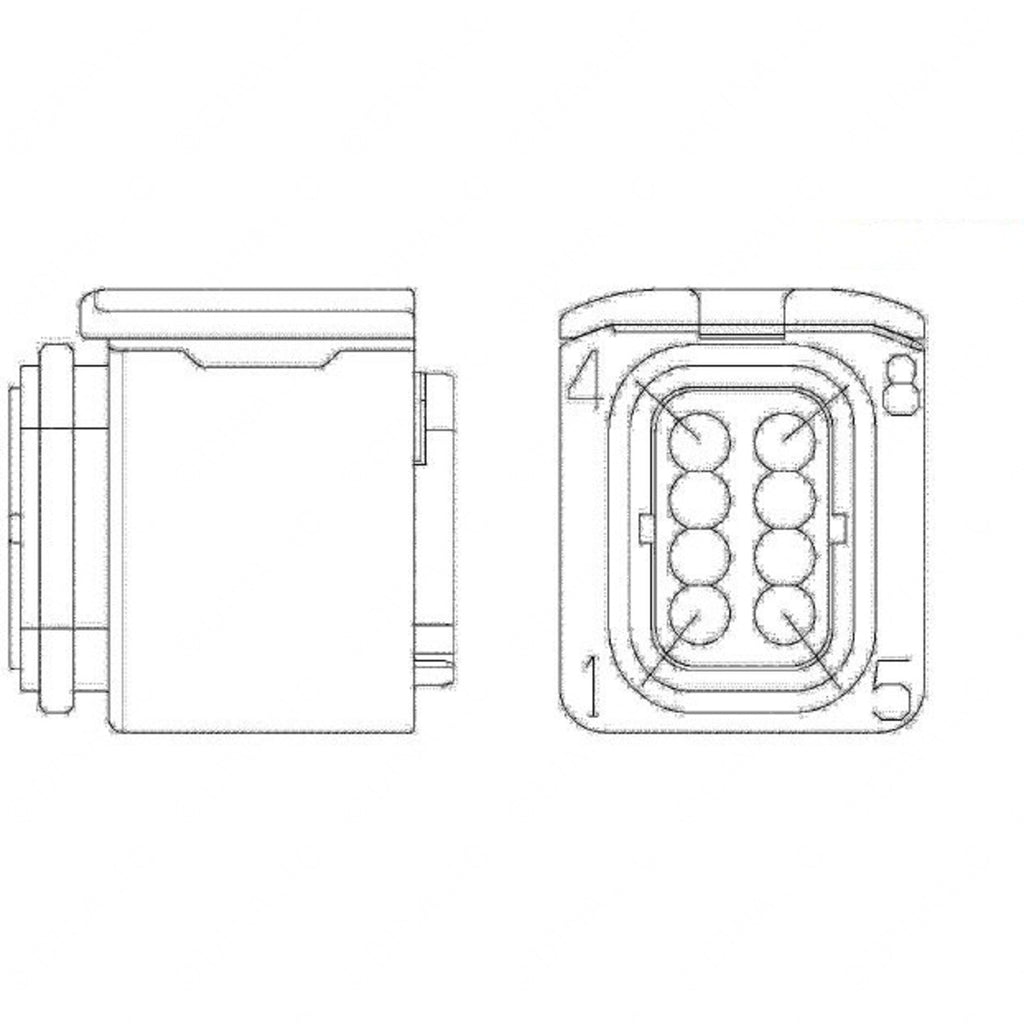 23-13149-801 PLUG-8CAV,HDSCS,AI 1-1418479-1