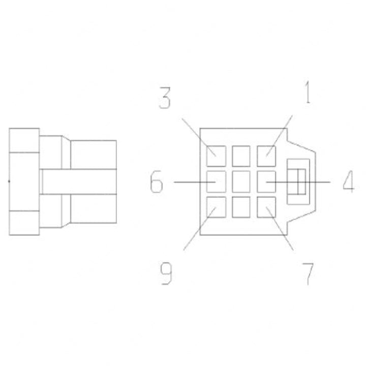 23-13149-901 PLUG-9CAV,MCP2.8,AI 8 968971 1