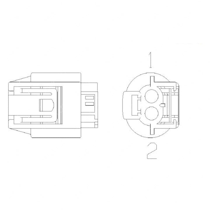 23-13151-210 PLUG-2CAV,MQSS,AI 1-967644-1,B A KEY