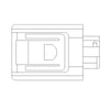 23-13151-412 PLUG-4CAV,MQSS,AI 1-967640-1,B