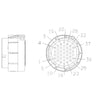 23-13152-010 PLUG-37CAV,APD37-51S,ITT,BK