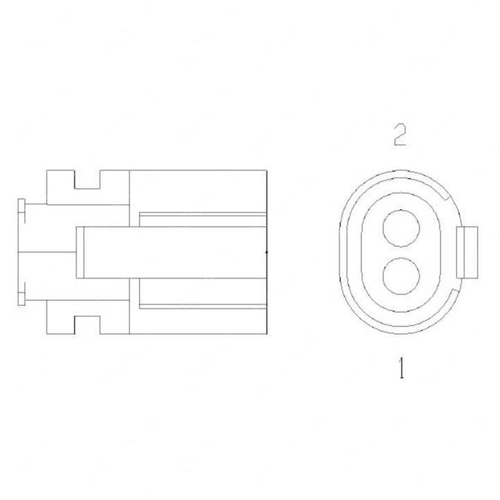 23-13152-201 PLUG-2CAV MDK3P LEA BK