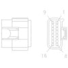 23-13153-058 PLUG-16CAV APEX150S FCI BR C