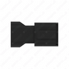 23-13153-238 RECEPTACLE-2CAV,Y58.Y,YNA,BK