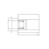 23-13153-250 PLUG-2CAV,HPCS,PAC33500745,BK