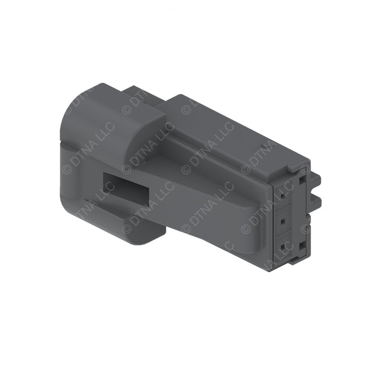 23-13153-313 PLUG-3CAV,HDAC.64,MOL,GY,B KEY