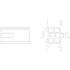 23-13153-606 PLUG-6CAV DCS2 1.5 FCI Y FIXED