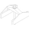 23-13154-300 BKSHL-HLDR,W,SPLIT BHD,W/BOLT