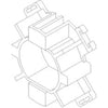 23-13154-604 BACKSHIELD-STRN RLF,BK,GROMMET RTNR