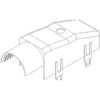 23-13154-609 BKSHL STRN RLF BK 25MM LH EXIT