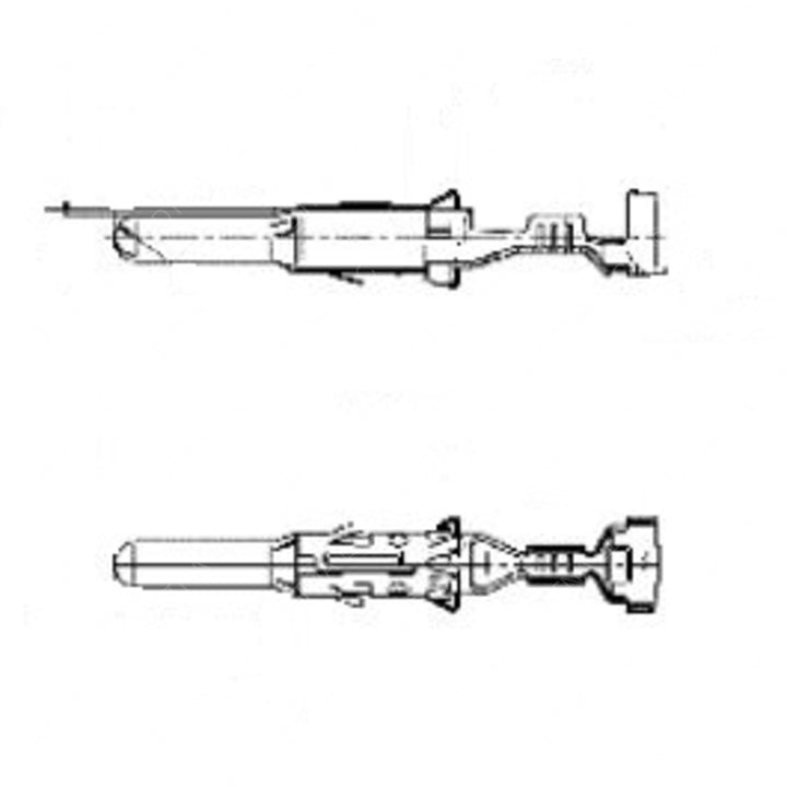 23-13208-172 TERMINAL-MALE,2.5S,1-2(16-14)