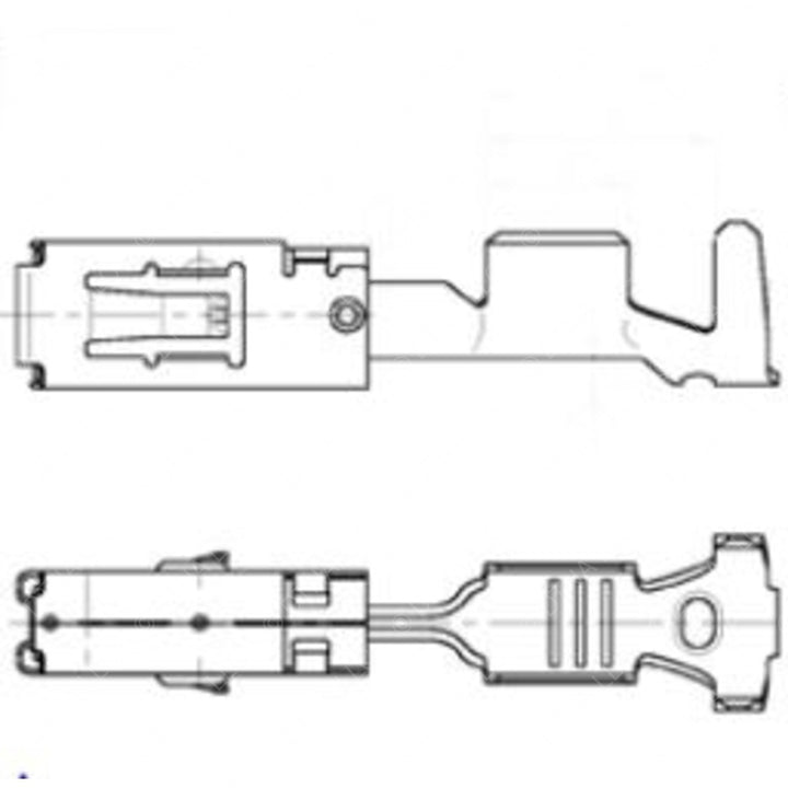 23-13209-261 TERMINAL - FEMALE MCP2.8S,S-PLD,1-2