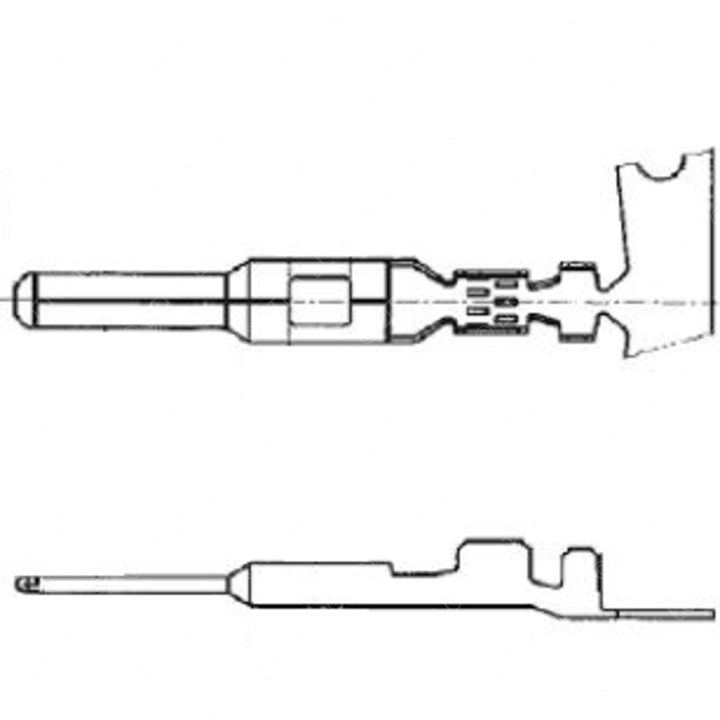 23-13211-014 TERMINAL-MALE,APEX2.8,G-PLD,1-2