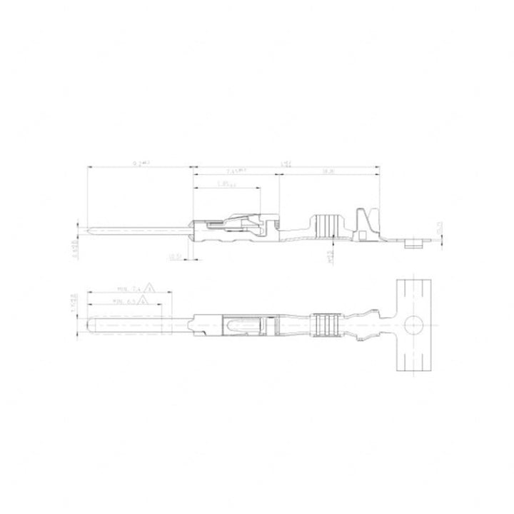 23-13214-830 TERM-MALE,MCON1.2SLL,0.35(22)