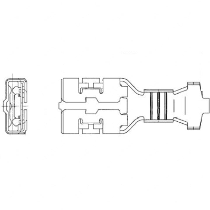 23-13215-401 TERMINAL-FEMALE,ELECTRICAL-HRLY9.5,3(12)