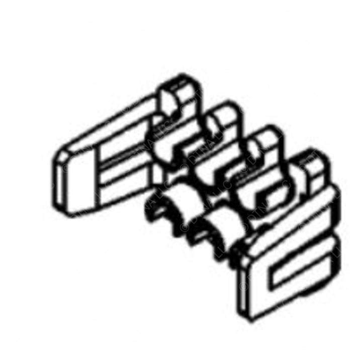 23-13302-143 LOCK/SHROUD/RELIEF/STAB CONNECTOR,ELECTR