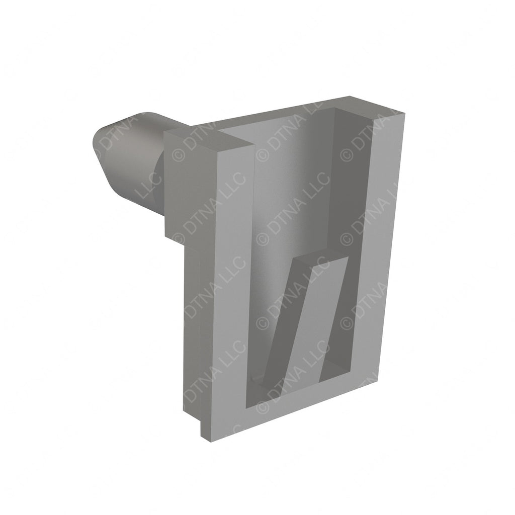 23-13302-504 CONNECTOR-CLIP,LTGY,FIR TREE 6.3MM,ANTI-