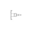 23-13303-044 LOCK-TERM,DT,6CAV,G,P012