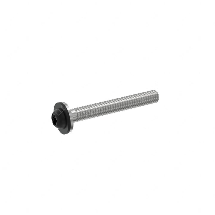 23-13312-712 SCR,10-32X1.25 TPHD,BLK,W/WSHR