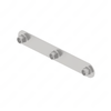 23-13332-002 NUT PLATE,M10X1.5,STL,2 HOLE