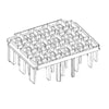 23-13432-018 LOCK-TERMINAL,MINIFUSE,54CAV,R