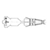 23-13661-441 TERMINAL-FEM,DCS2 2.8S,1-2(16-14)