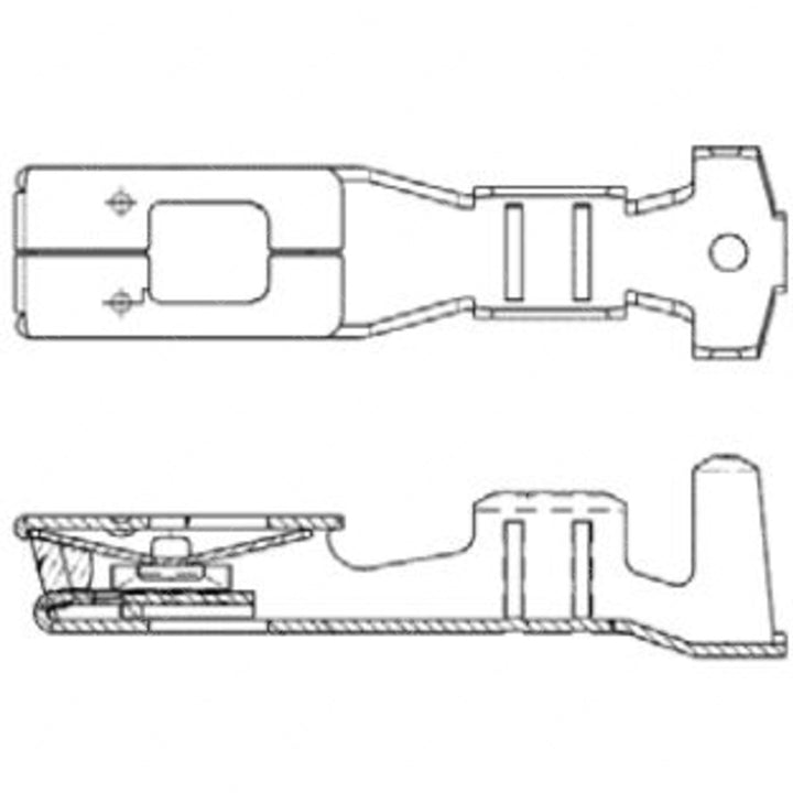 23-13661-483 TERMINAL-FEM,APEX2.8WS,S-PLD,1-2