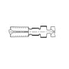 23-13661-830 TERMINAL-FEMALE,SIT4,S-PLD,0.8-2,14SX