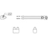 23-13700-000 PLUG-2 CONDUCTOR,PL-10,7 INCH,PIGTAIL