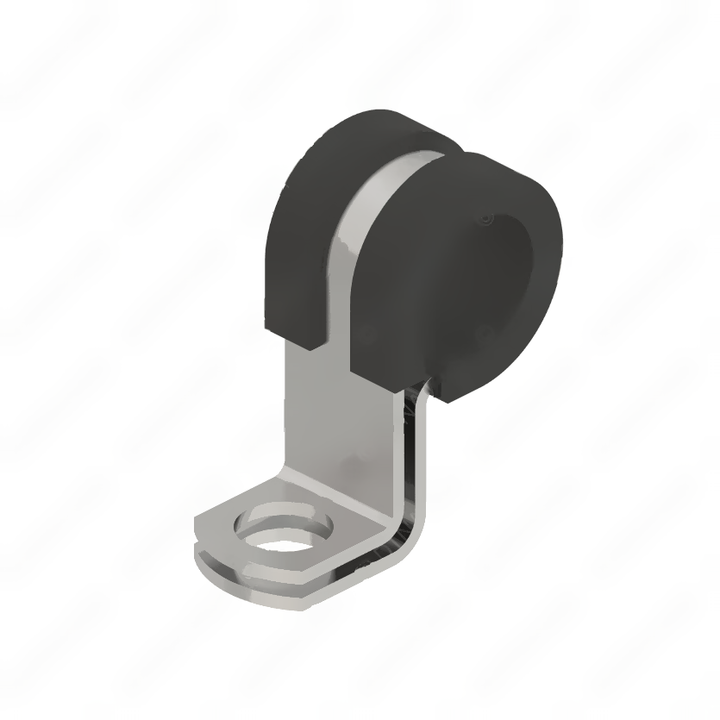 23-13711-000 CLAMP,CUSHIONED,90 DEG,ZINC