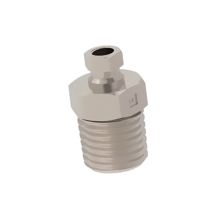 23-13790-001 CONN-BRASS,HD,TUBE,MALE NPT,NI
