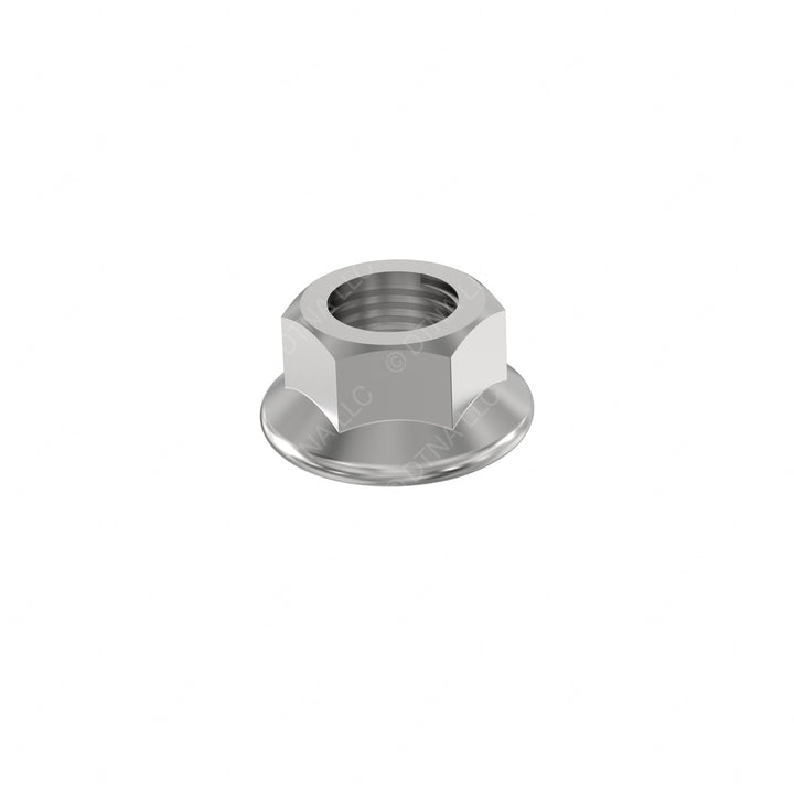 23-13861-204 NUT-HEX,FLANGE,1/4-28,LOCK,ZN/AL
