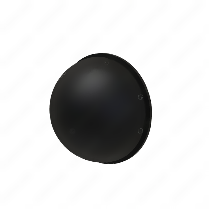 23-14061-000 BUTTON-HEMISPHERICAL,PU,BLACK