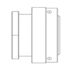 23-14208-000 PLUG-29CAV,HDP,DUF,BK