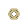 23-14405-008 CONN-STR,1/2 PTC X M16 ORNG