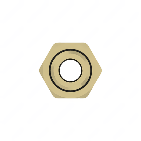 23-14405-008 CONN-STR,1/2 PTC X M16 ORNG