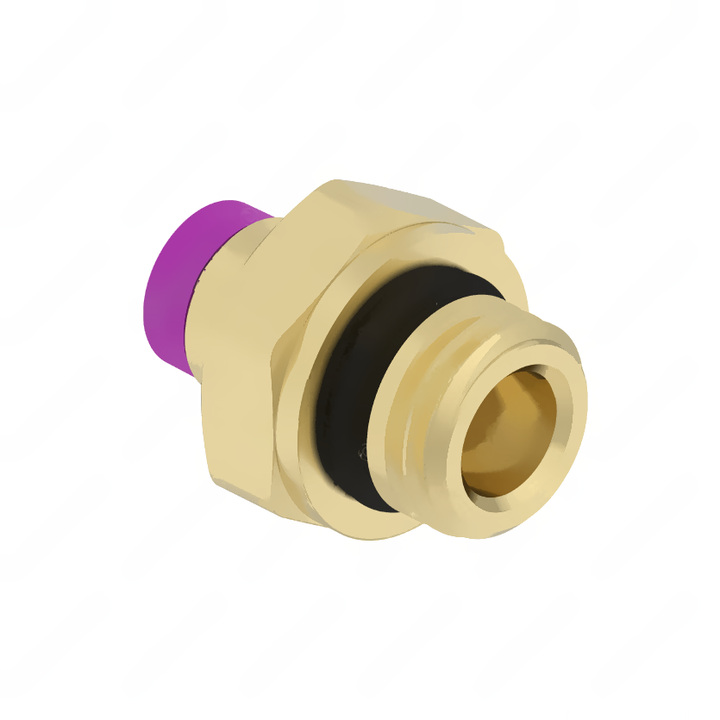 23-14405-417 CONN-STR,PTC,M16 ORNG,.25 NT