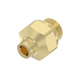 23-14405-418 CONN-STR,1/4 PTC X M16 ORNG