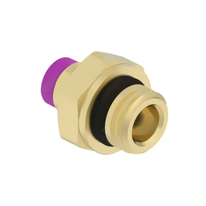 23-14405-420 CONN-STR,PTC,M16 ORNG,.25 NT