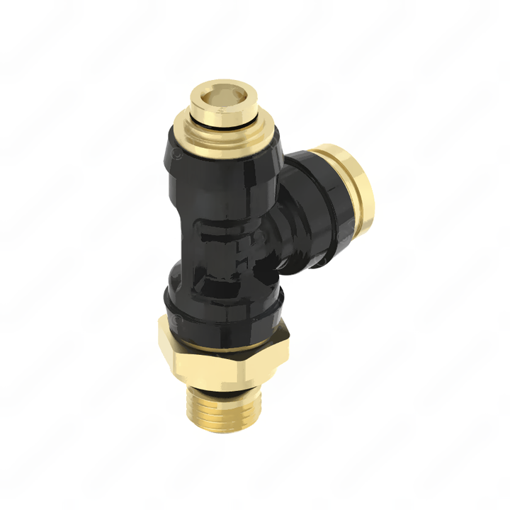 23-14562-003 TEE-RUN,M12 ORNG X 3/8+1/4 PTC