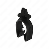 23-14580-022 CLIP-MOC22,OVAL