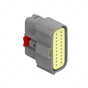 23-14674-003 PLUG-20CAV,MX150S,MOL,LTGY