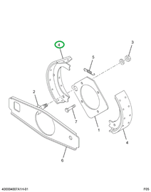 232040R91 BRAKE,SHOE HAND BRAKE