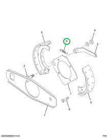233009R1 SPRING BRK SHOE RETURN