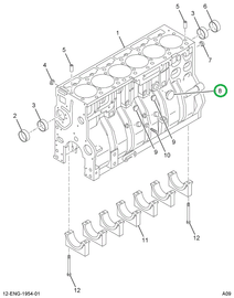 23623R1 PLUG  1-1/4 CUP